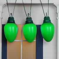 Singur Jumbo Verde Bec Agățat Lumina Set