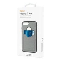 Iphone caz Iphone anti-alunecare textura Protector acoperi cu slot pentru Card în galben