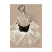 Marcă comercială Fine Art 'Ballet Study II' Canvas Art de Jennifer Paxton Parker