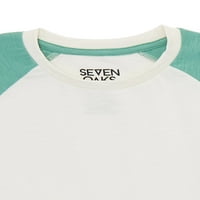 Tricouri Cu Mânecă Lungă Seven Oaks Boys Color Block, Pachet, Dimensiuni 4-16