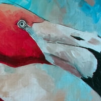 Flamingo Joes de Sean Parnell Wrapped Canvas Art Painting Print