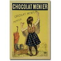 Artă comercială Menier Chocolate, 1893 artă de perete pe pânză de Firmin Bouisset