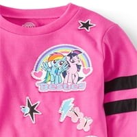 My Little Pony Fete Poli 2 Piese Pijama Somn Set