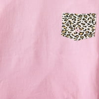 Limited Too Cheetah Print, Tie-Front & Solid Tricouri Cu Mânecă Lungă