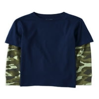 Tricou pentru Băieți Children ' s Place cu mâneci lungi suspendate termic, mărimi XS-XXL