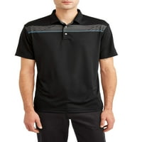 Tricou Polo cu imprimeu asimetric Ben Hogan pentru bărbați, până la dimensiunea 5XL