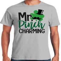 Graphic America Mr. Pinch fermecător amuzant joc de cuvinte bărbați grafic T-Shirt