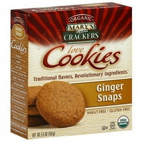 Mary ' s Gone Crackers Ginger Snaps, 5. oz