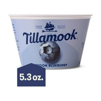 Tillamook Oregon afine 2% iaurt grecesc, fructe pe partea de Jos, 5. oz