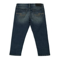 Silver Jeans Co. Băieți Cairo City Skinny Fit Blugi Denim, Dimensiuni 4-16