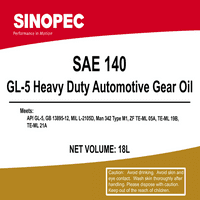 - SAE Heavy Duty Automotive Gear Oil-galon găleată