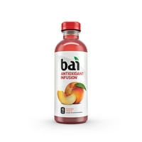 Bai Apă Aromatizată, Panama Peach, Băuturi Infuzate Cu Antioxidanți, Sticlă Fluidă