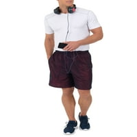 Atletic lucrări bărbați 8 active Grid Mesh cordon pantaloni scurți, 2-Pack, Dimensiuni S-3XL