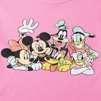 Tricou Cu Mânecă Disney Girls Wrap Around, Mărimi 4-16