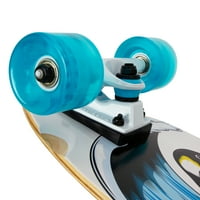 Kryptonics 28 Skateboard Cruiser Complet-Hang Ten Penguin