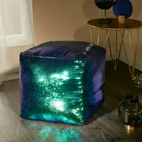 Piloni Sequin Poliester Pouf