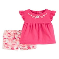 Carter ' s Child Of Mine Baby & Toddler Girl Tank Top & pantaloni scurți, set de ținute, luni-5T