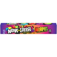 Acum și mai târziu, schimbătorii de arome Morphs Mixed Fruit Chews-2,44-oz. Bar