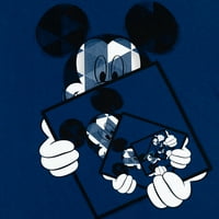 Mickey Mouse Boys Tricouri Grafice Cu Mânecă Lungă, Pachet 2, Mărimi 4-18