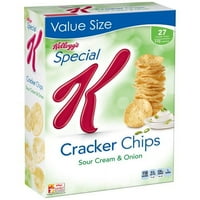 Chips-uri speciale Kellogg ' s k Baked Sour Cream & Onion Cracker, Oz