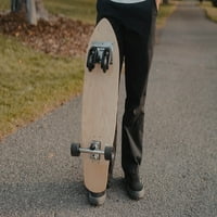 Skateboard complet Swingblade cu camioane patentate Carving Caster pentru o plimbare cu Skate Surf, rulmenți ABEC și roți PU,