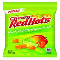 Chewy Red Hots bomboane, Kick ' N Mango Lime, 5. Oz