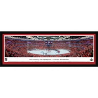 Stanley Cup Champions-Chicago Blackhawks-Blakeway panorame NHL imprimare cu Selectați cadru și singur Mat