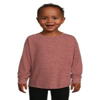 Tricou din tricot cu mânecă lungă Garanimals Toddler Boy, dimensiuni 12M-5T