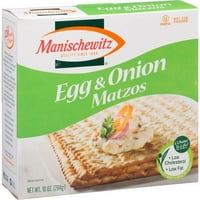 Manischewitz ouă și ceapă Matzos, oz