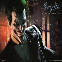 Benzi Desenate Joc Video-Arkham Origins-Posterul De Perete Joker, 22.375 34