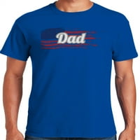 Graphic America 4 iulie Ziua Independenței Tricou Pentru Tata bărbați T-Shirt