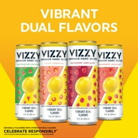Vizzy limonadă soi greu Seltzer, pachet, fl oz cutii, 5% ABV
