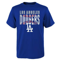 Tricou Albastru Pentru Tineret Los Angeles Dodgers