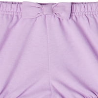 Pantaloni Scurți Din Tricot Solid Pentru Fete Garanimals