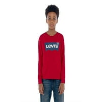 Tricou Batwing cu mânecă lungă Levi' s Boys, mărimi 4-18