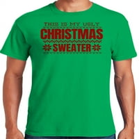 America grafică vacanță festivă acesta este puloverul meu urât de Crăciun tricou grafic pentru bărbați