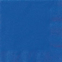 Șervețele De Prânz Din Hârtie, 6. în, albastru regal, 50ct