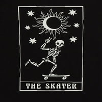 Wonder Nation Boys Skater Skeleton tricou cu mâneci scurte