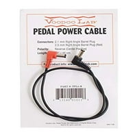 Voodoo Lab pedala de alimentare AC Cablu PPL6 - R la unghi drept baril cablu