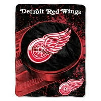 Pătură Ușoară Din Microfibră Detroit Red Wings