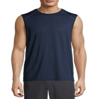 Russell bărbați și Big bărbați Active fără mâneci musculare T-Shirt, până la dimensiunea 3XL