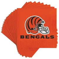 Cincinnati Bengals 9 placă de hârtie și 6,5 număr de Kit de petrecere pentru șervețele