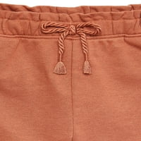 Garanimals Baby și Toddler Girls Franceză Terrycloth pantaloni scurți, 4-Pack, dimensiuni luni-5T
