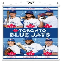 Toronto Blue Jays-afiș de perete al echipei cu cadru Magnetic, 22.375 34