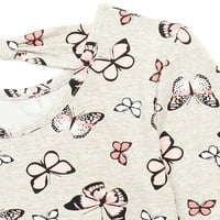 Dulce fluture fete Yummy tricot rochie cu potrivire Scrunchies, 2-pack, dimensiuni 4-16