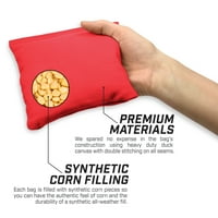 Seturi de pungi de fasole Premium - Opțiuni de culoare-umplute cu porumb sintetic