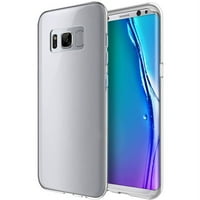 Rezistent la zgârieturi Clar TPU piele caz pentru Samsung Galaxy S Plus Perfect Fit