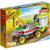 BanBao Safari Jeep cu Cage Playset