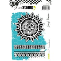 Carabelle Studio Cling Stamp A6-Flori Și Frontiere