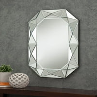 Oglindă de perete tăiată cu diamant de Martin Svensson acasă
